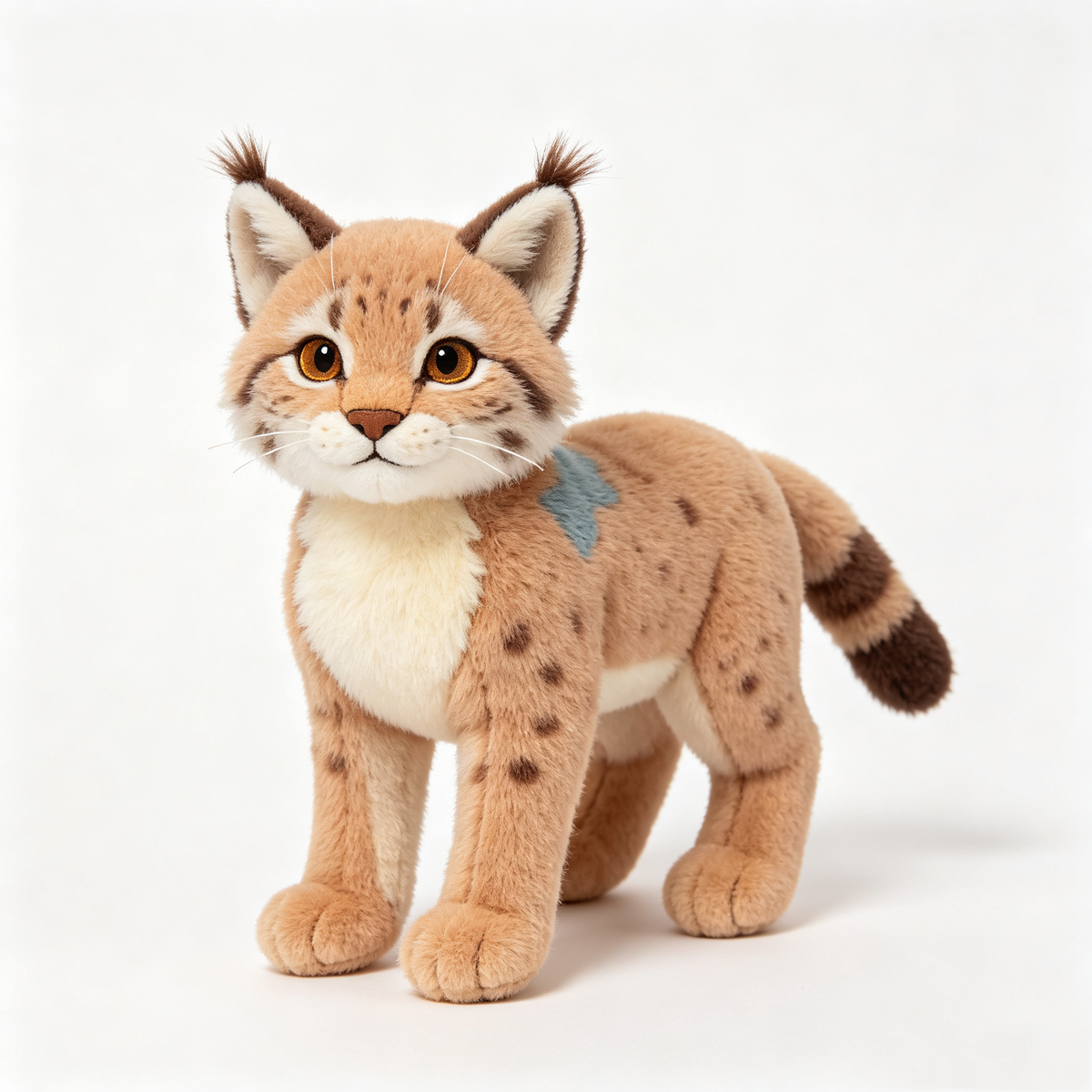 Realistic Lynx Stuffed Plush Toy