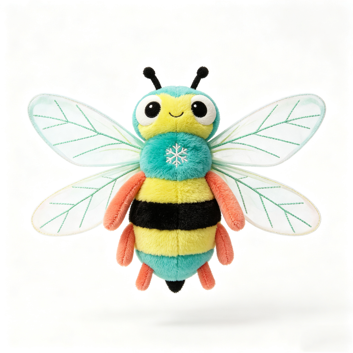 Colorful Bee Plush Toy