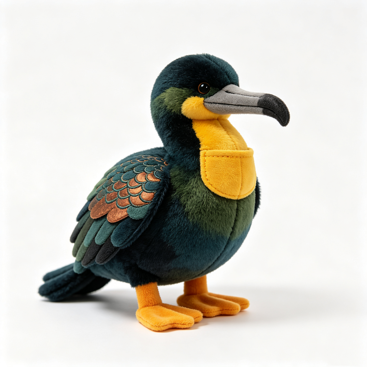 Cormorant Bird Stuffed Plush