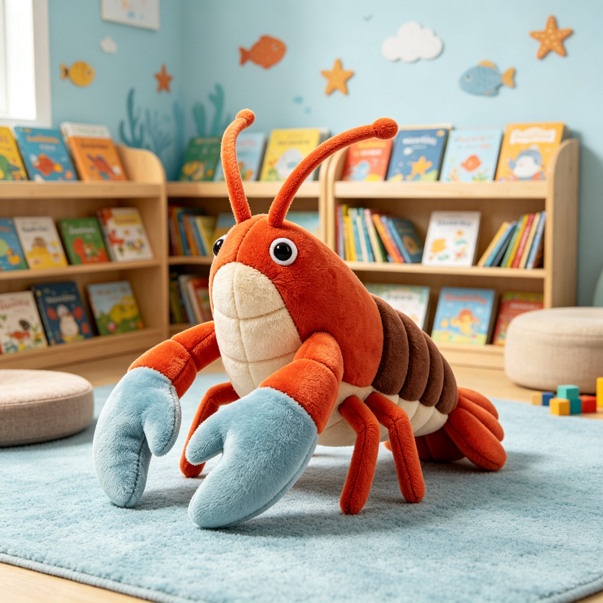 Red Lobster Plush Toy