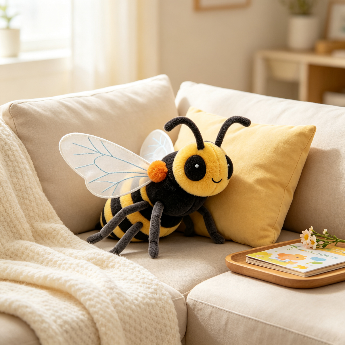 Bumblebee Plush Stuffed Toy