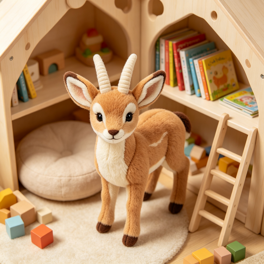 Small Antelope Plush Toy