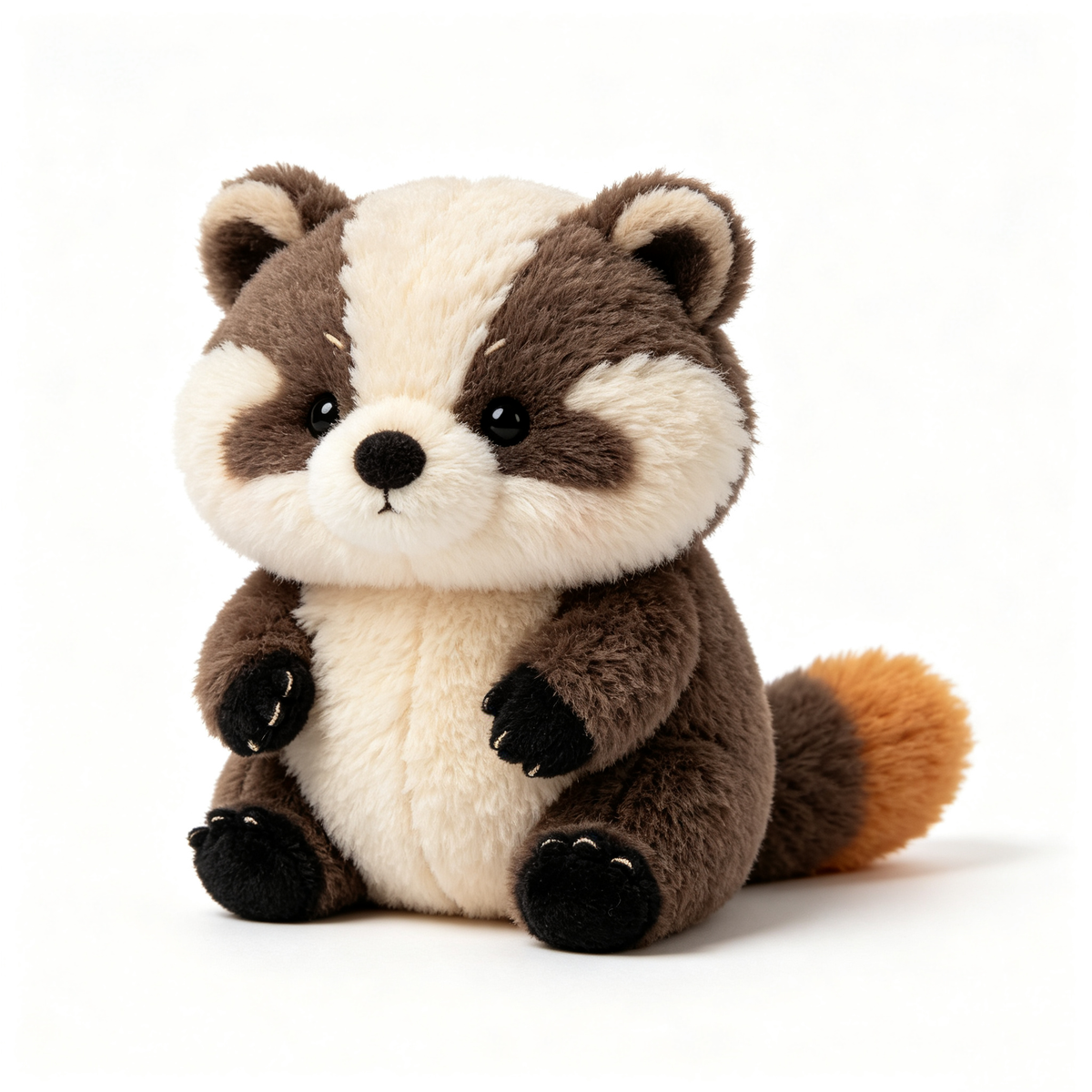 Chubby Raccoon Plush Toy