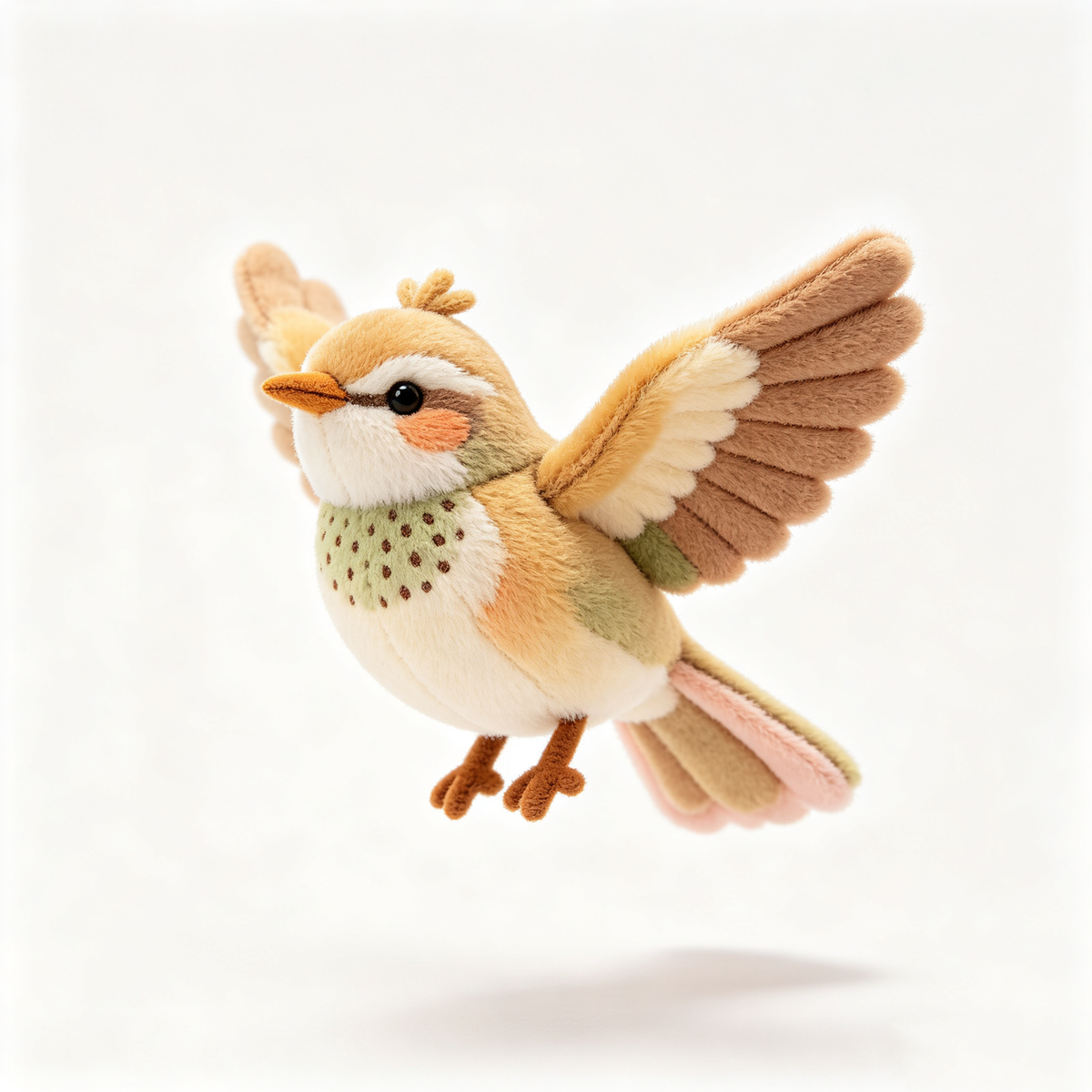 Flying Wren Bird Plush Toy
