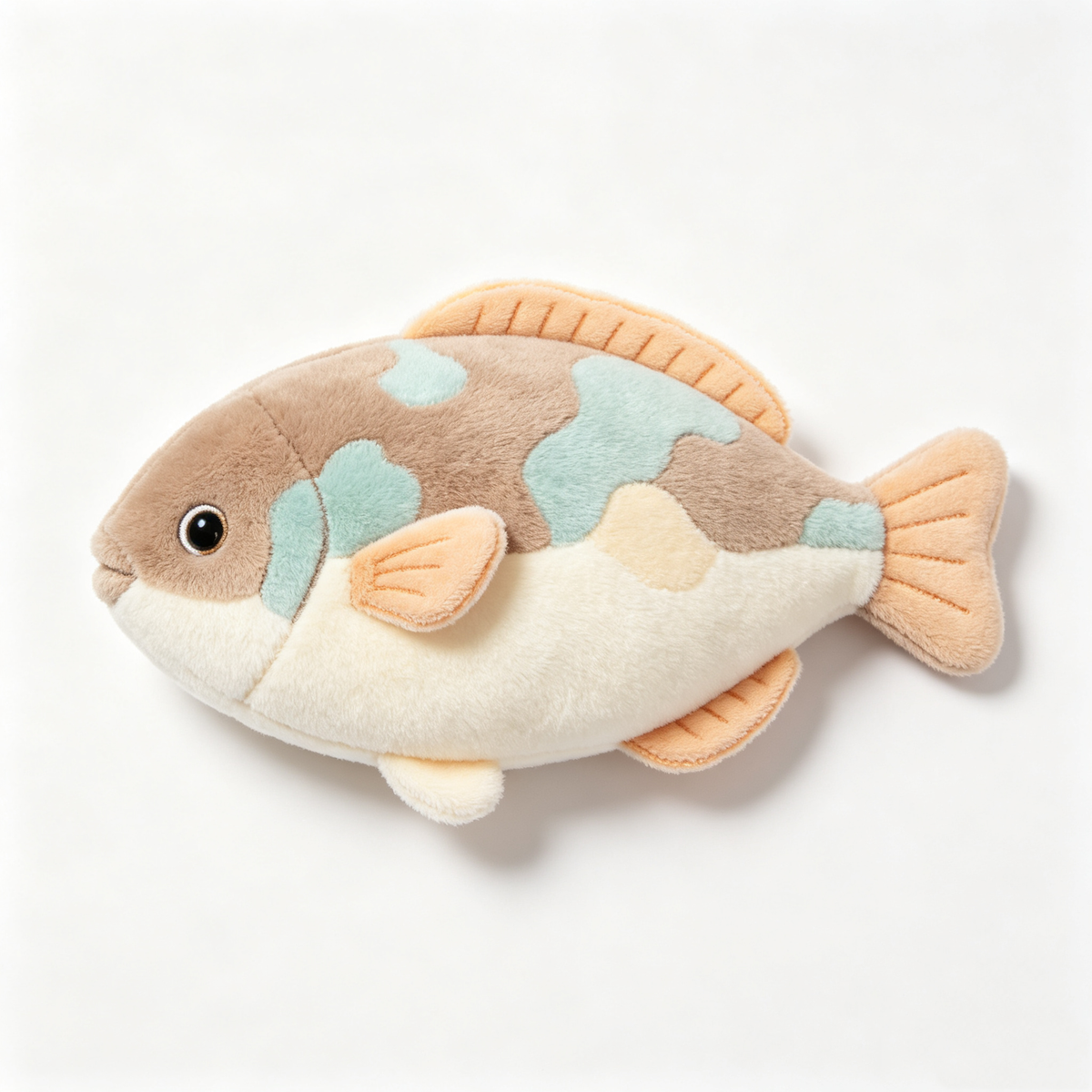 Camouflage Pattern Fish Plush Toy