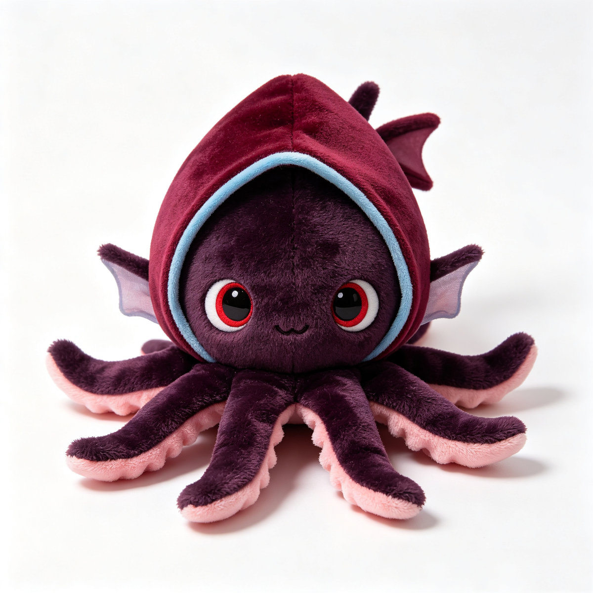 Dark Purple Squid Octopus Plush Toy