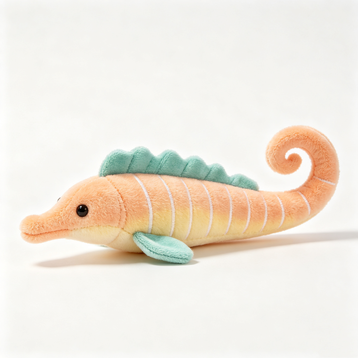 Gradient Seahorse Plush Toy