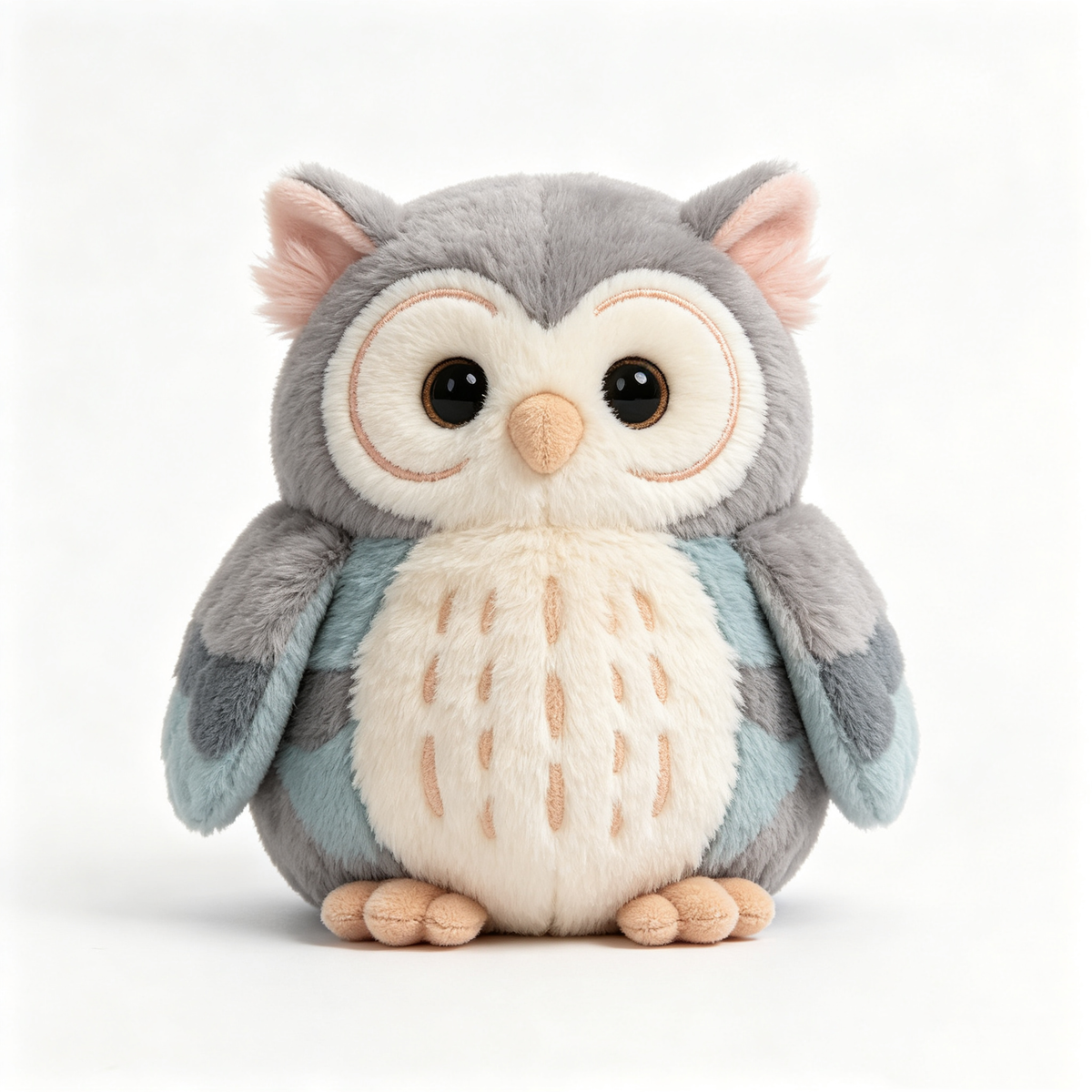 Grey Owl Stuffed Plush