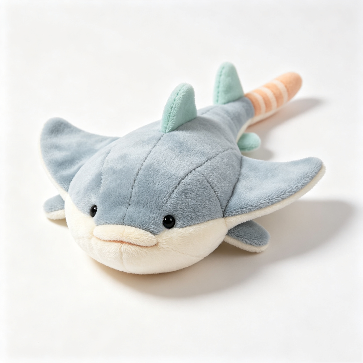 Soft Grey Guitarfish Plush Toy
